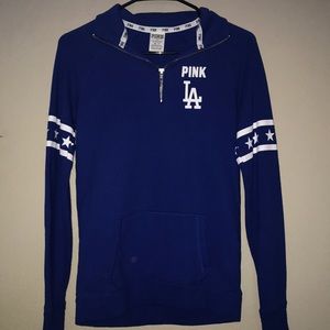 VS PINK LA Dodgers quarter zip sweater 💙⚾️